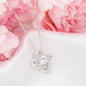 Merry Christmas Love Knot Necklace #1