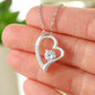 Forever Heart Necklace - To My Wife You Complete me