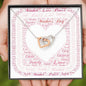 Entwined Heart Necklace for Mom Jewelry