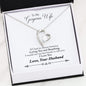 Forever Heart Necklace - To My Wife, My Last Breath