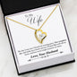 Forever Heart Necklace - To My Wife You Complete me