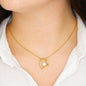 Forever Heart Necklace - To My Wife You Complete me