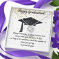 Graduation Gift Love Knot Necklace Jewelry