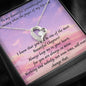 Grandmother Granddaughter Gift Forever Love Necklace Jewelry