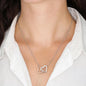 Entwined Hearts Necklace - To My Wife You Complete me