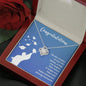 Graduation Gift Love Knot Necklace - Your future is Bright Jewelry