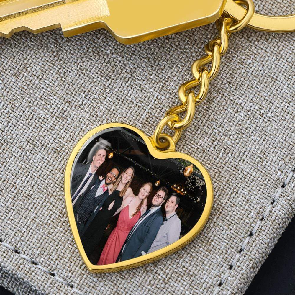 PHOTO HEART KEYCHAIN Jewelry