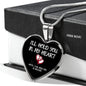 Remembrance Heart Necklace - I'll Hold you in My Heart
