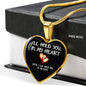 Remembrance Heart Necklace - I'll Hold you in My Heart