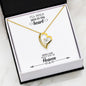 Remembrance Heart Necklace - Until I Can Hold you in Heaven