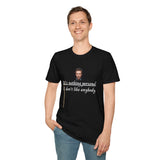 House MD T-shirt/  "It's nothing personal I don't like anybody."  T-shirt, Great for those who Love Dr.  House Quotes.