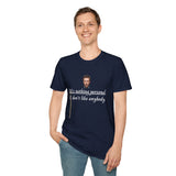 House MD T-shirt/  "It's nothing personal I don't like anybody."  T-shirt, Great for those who Love Dr.  House Quotes.