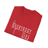 House MD T Shirt/ Everybody Lies T-Shirt Dr House Tee