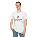 House MD T-shirt/  "It's nothing personal I don't like anybody."  T-shirt, Great for those who Love Dr.  House Quotes.