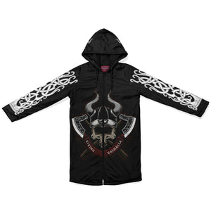 Viking Skull Cloak design with Zipper