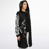 Viking Skull Cloak design with Zipper