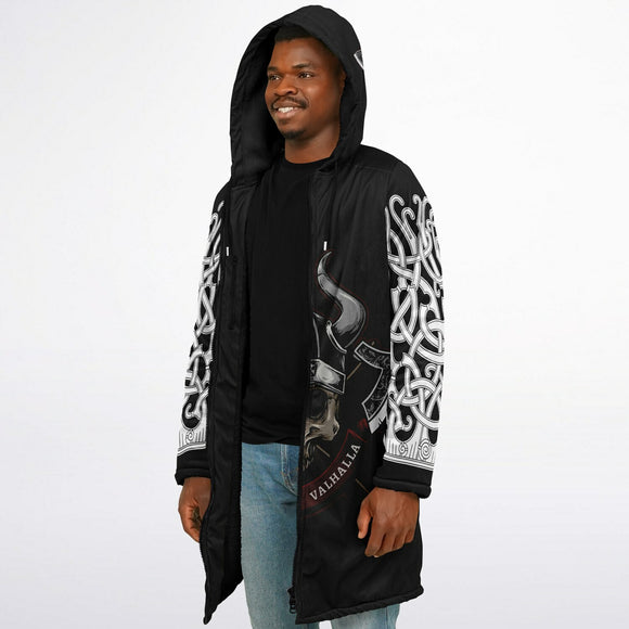 Viking Skull Jacket design with Zipper