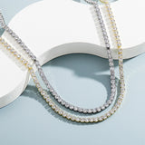 Tennis Chains, Gold or Silver #2