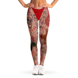 These Naughty but Nice G-string Ugly Christmas Leggings will make people look twice!!