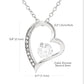 To my Beautiful Daughter Forever Love Necklace