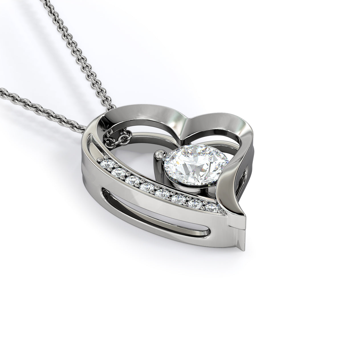 To my Beautiful Daughter Forever Love Necklace