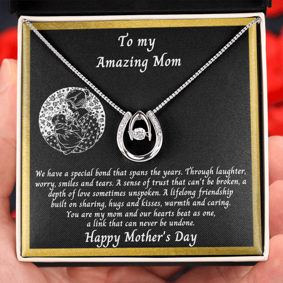 To my Amazing Mom on Mother's Day - Luck in Love Necklace