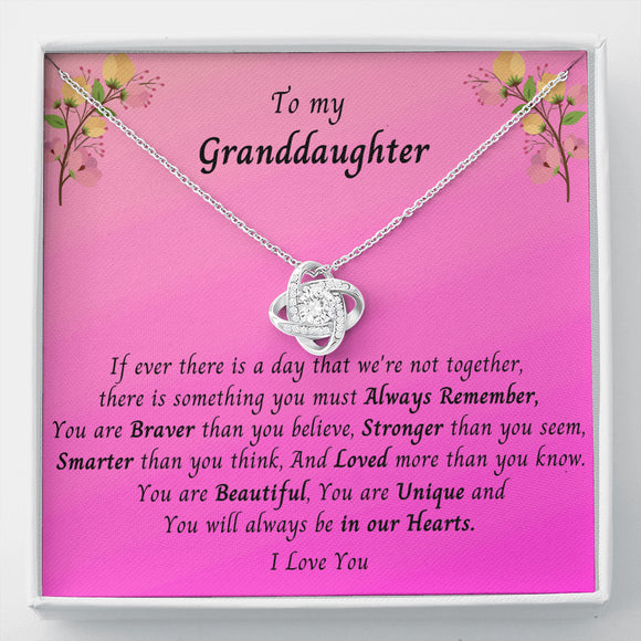 To my Granddaughter. Braver than you believe. (Pink Card)