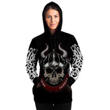 Valhalla Norse Mask Adult Unisex Men and Women's Hoodie Fashion Hoodie - AOP