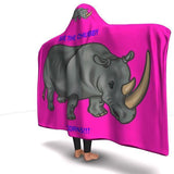 Save the Chubby Unicorns!! Unisex Hooded Blanket Hooded Blanket