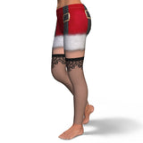 Naughty but nice Christmas,Leggings will make people look twice!! Leggings