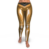 Gold Android Leggings Leggings