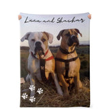 Custom Photo Dog Blanket Premium Microfleece Blanket - AOP