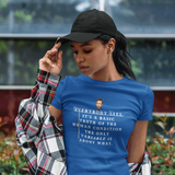 Dr. House Quotes T-Shirt - "Everybody Lies, the only variable is about what. #2