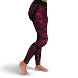 Premium Hexagon Camouflage Yoga Pants - Purple Yoga Pants